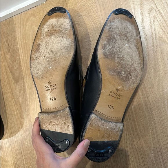 Men’s Gucci black loafer size 12.5, worn twice. No box. - Picture 3 of 4